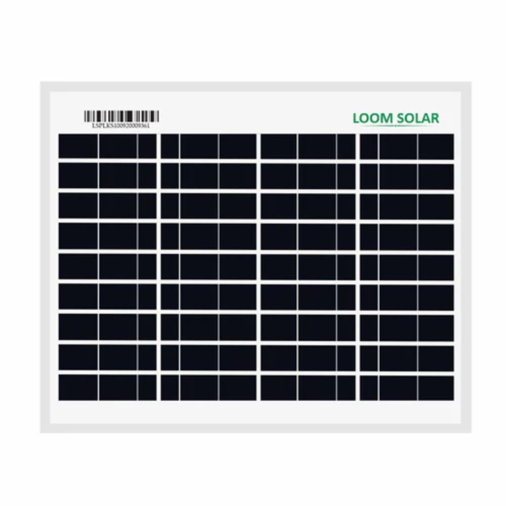 Loom Solar 10 Wp  12V PV Module for Mobile Charging